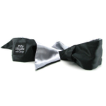 Галстук-фиксация Deluxe Wrist Tie (Цвет: черный с серым)
