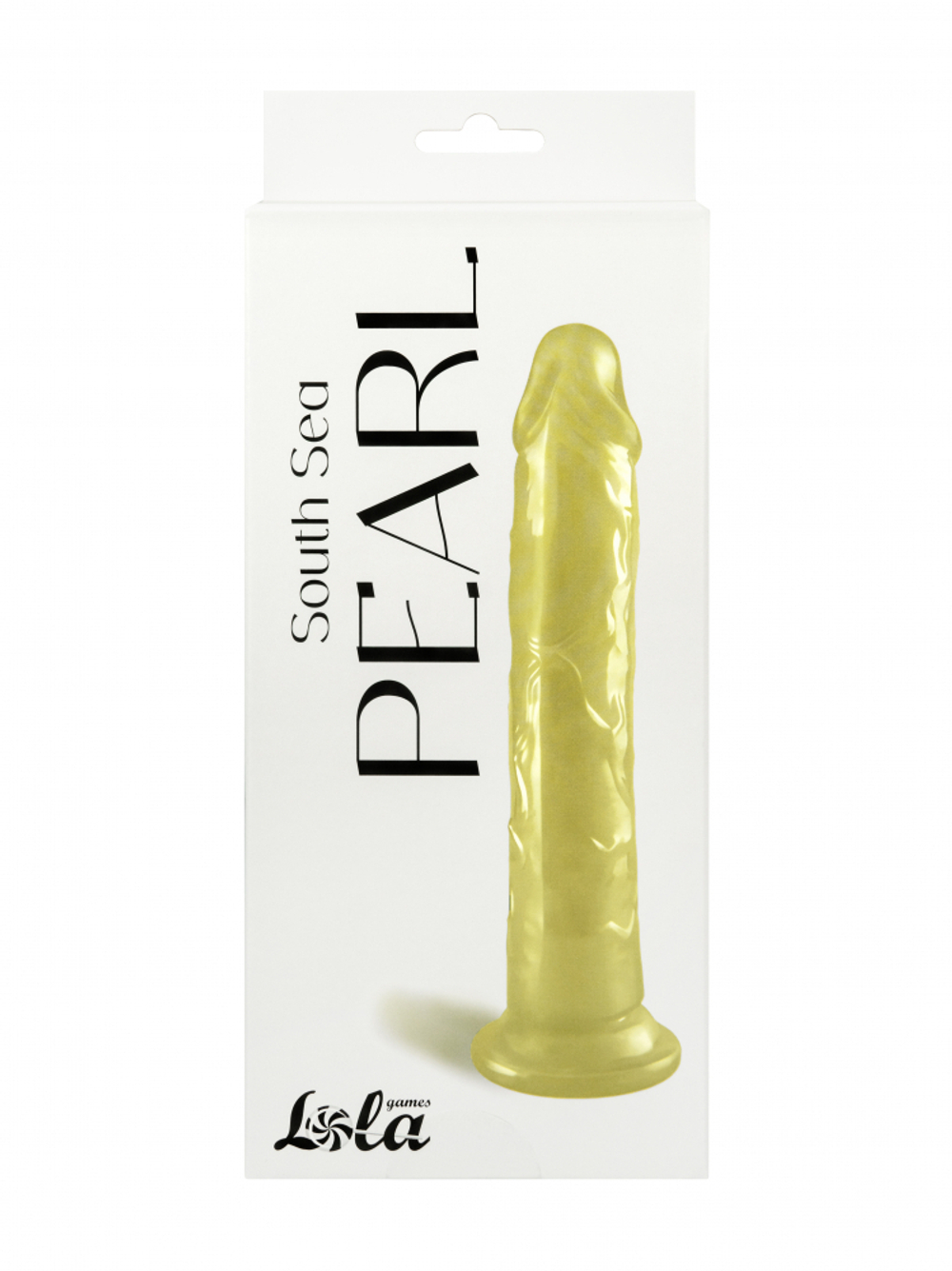 Перламутровый дилдо South Sea Pearl Золотистый