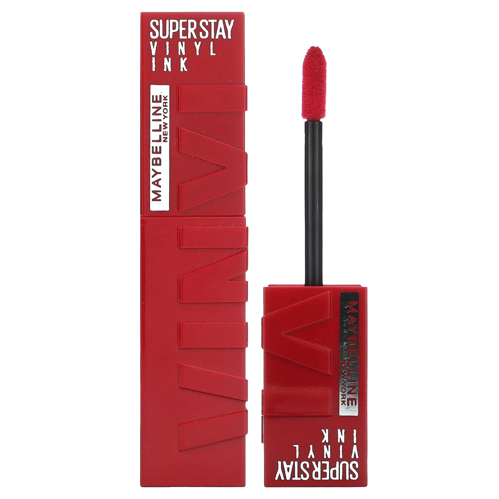 Maybelline, Super Stay, виниловые чернила, 50 Wicked, 4,2 мл (0,14 жидк. унц.)