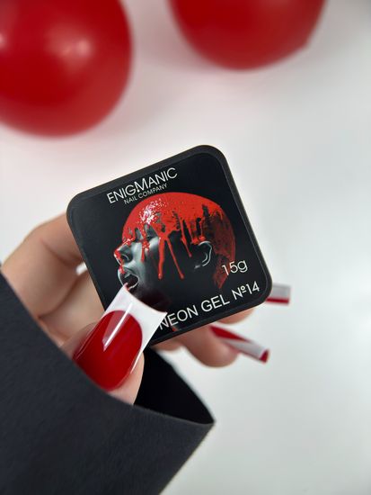 Гель для наращивания ENIGMANIC NEON gel 14 15g.