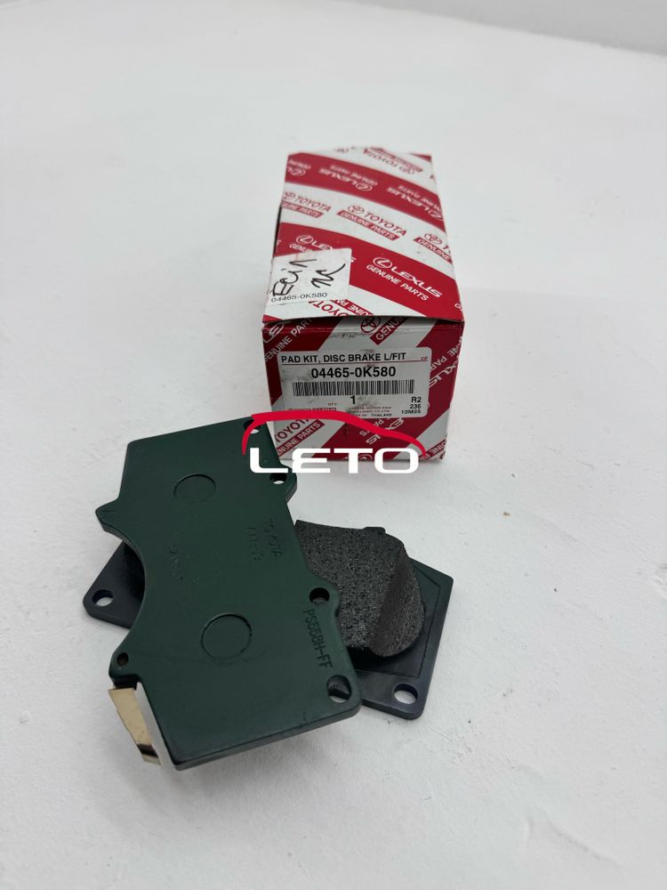 Колодки тормозные передние 04465-0K580 044650K580 Колодки тормозные передние 04465-0K580 044650K580