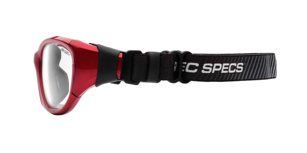 Спортивные очки с диоптриями Rec Specs / Rs-51 / Shiny Crimson / Black / подростковые старше 10 лет
