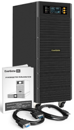 Источник бесперебойного питания Exegate PowerExpert TL-575-6kVA.240V.LCD.AVR.T.USB.RS232.SNMP