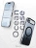 Чехол накладка iPhone 17 Air 6.5" Gurdini Ocean Case (4) Transparent черный