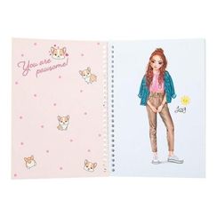 TOPModel Pocket Colouring Book