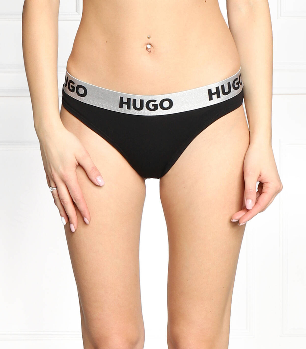 стринги sporty logo Hugo Bodywear - черный(50480166)