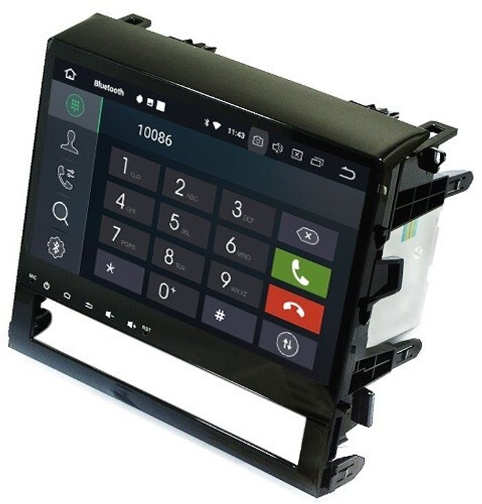 Магнитола для Toyota Land Cruiser 200 2015-2021 (без JBL) - Kuberg MKD-T125-P6 на Android 10