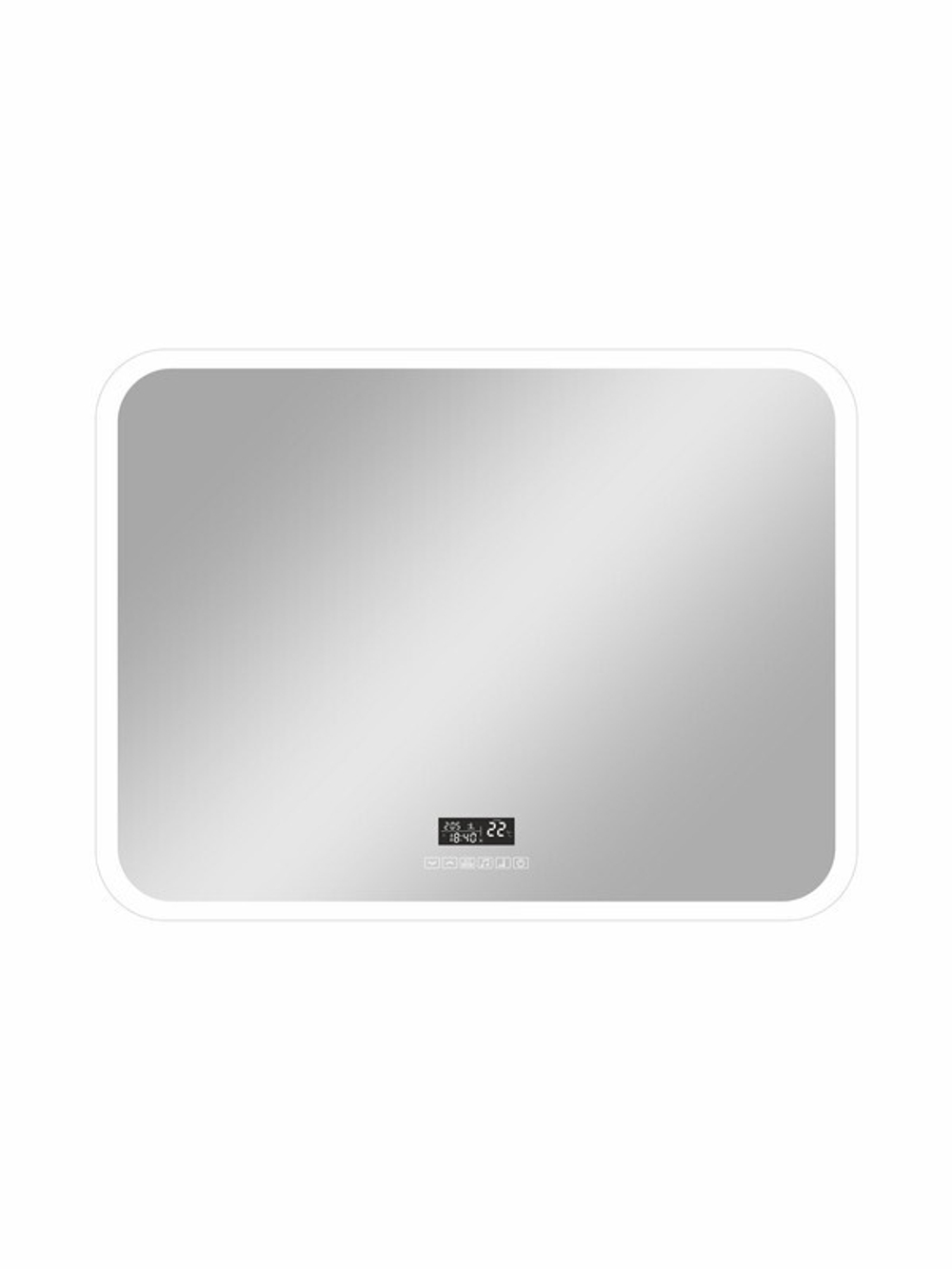 Зеркало "Demure LED" с многофункциональной панелью 800x600