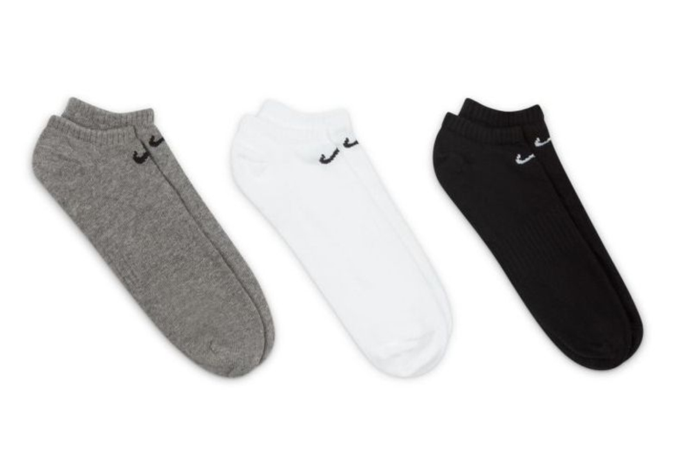 Теннисные носки Nike Everyday Cotton Lightweight No Show 3P - разноцветный