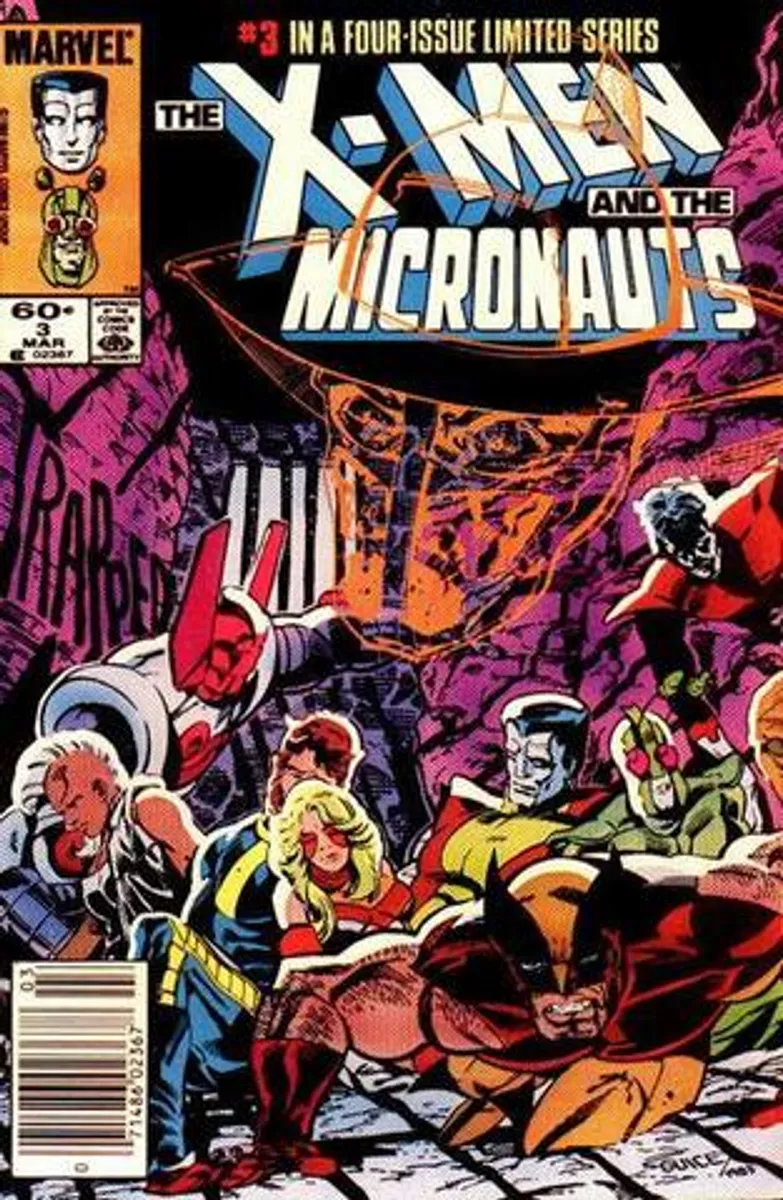 X-Men and the Micronauts Vol 1 #3