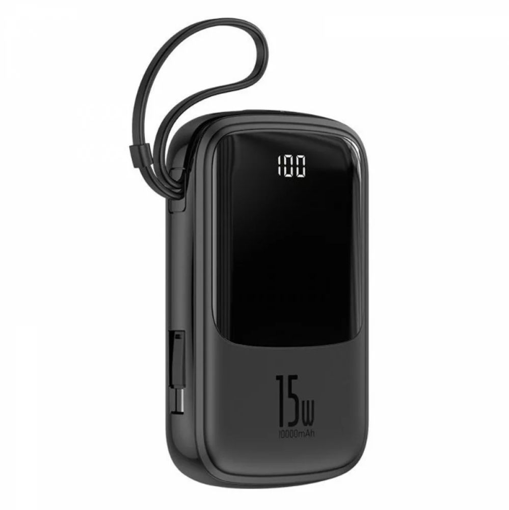 Внешняя АКБ Baseus Qpow Digital Display 15W 10000 mAh Внешняя АКБ Baseus Qpow Digital Display 15W 10000 mAh