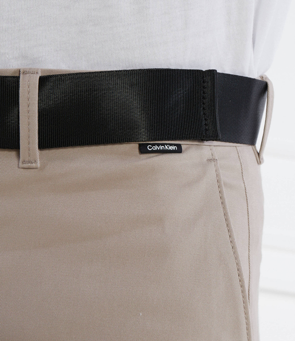 Шорты + пояс MODERN TWILL Calvin Klein - бежевый(K10K111788)
