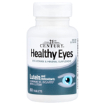 21st Century, Healthy Eyes, комплекс для здоровья глаз с лютеином и антиоксидантами, 60 таблеток