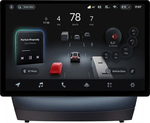 Магнитола для Hyundai iХ35, Tucson 2 2009-2015 (без штатного усилителя, рамка 9) - Teyes CC4-PRO монитор 13" 2K QLED на Android 13, Быстрейшая, Snapdragon 778G, ИИ, CarPlay, DSP, 4G SIM-слот