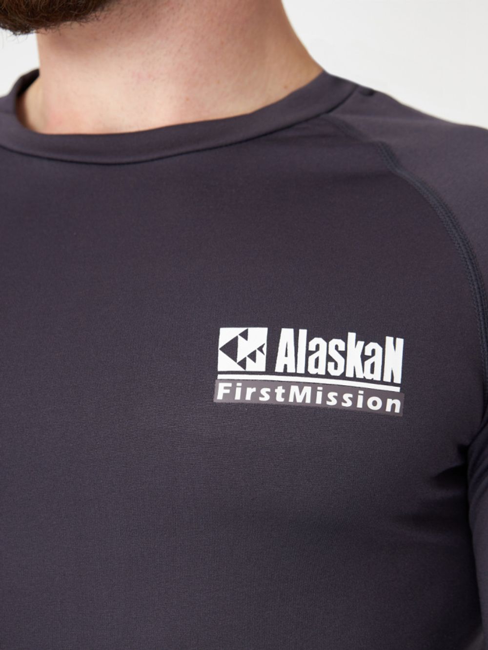 Термобелье Alaskan First Mission XXXL компл.сер/чер.