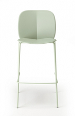 Стул пластиковый барный Scab Design Mentha Go Green, зеленый шалфей