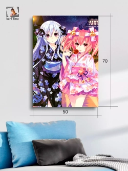 Интерьерная картина "Fairy Fencer", 50х70см 1шт.