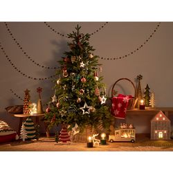 Набор елочных шаров из папье-маше Zero waste из коллекции New Year Essential, 3 шт.