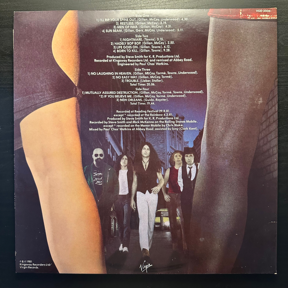 Gillan - Double Trouble 2LP (UK 1981г.)
