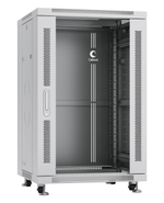 Шкаф напольный 19", 18U Cabeus SH-05C-18U60/60