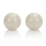 Вагинальные шарики в ракушке Pleasure Pearls (Цвет: слоновой кости)