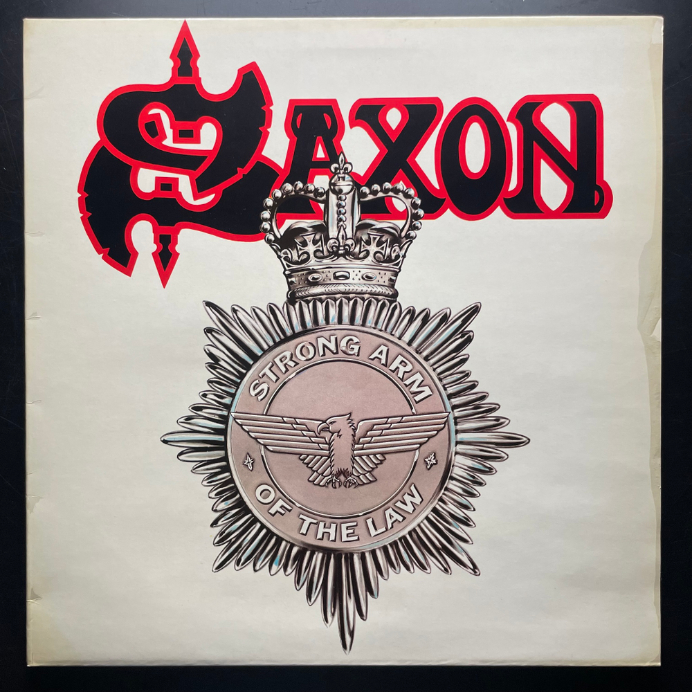 Saxon ‎– Strong Arm Of The Law (Франция 1980г.)