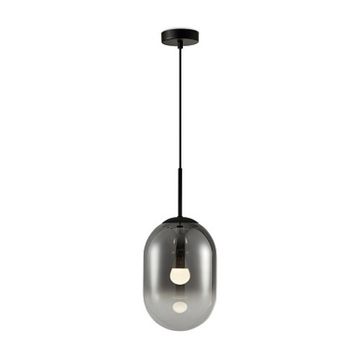 Подвесной светильник 1*Е14 FR1011PL-01B1 чёрный/дымчатый Tesse Freya