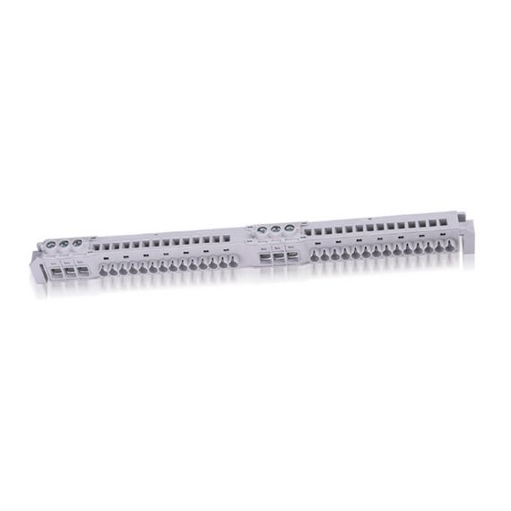Клеммник самозажимной N/PE 14x4 + 3x16 кв.мм. Schrack Technik BK085092--