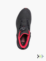 Ботинки трекинговые мужские EDITEX ROCKFALL Black/Red демисезонные