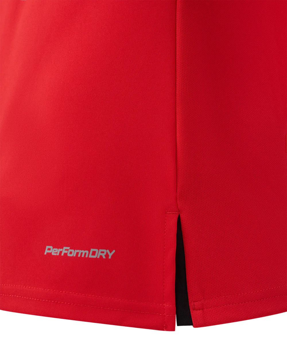 Футболка судейская с длинным рукавом DIVISION PerFormDRY Referee LS Tee, красный