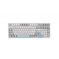 Беспроводная механическая клавиатура MCHOSE G98 Pro, серый и голубой, Flame Orange Switch (G98-GB-FO)