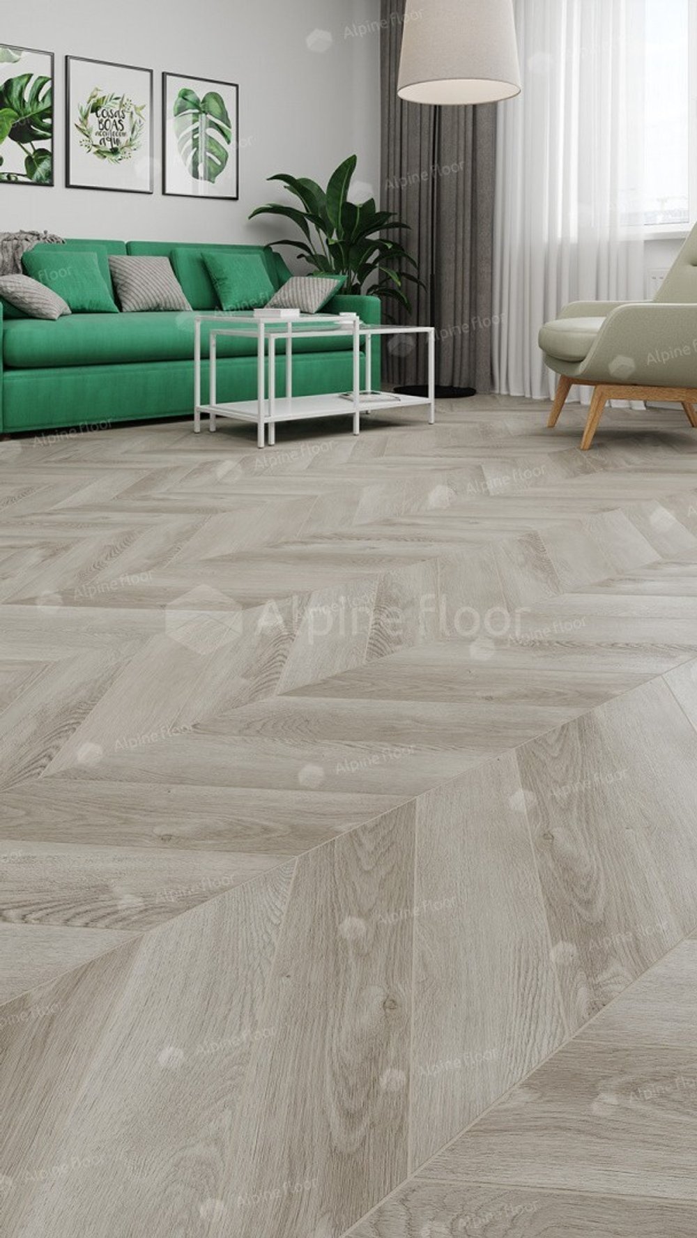 Кварцвиниловая плитка Alpine Floor CHEVRON ДУБ ФАНТАЗИЯ ECO 18-1 - Магазин напольных покрытий в Екатеринбурге. MAXI ПОЛ.