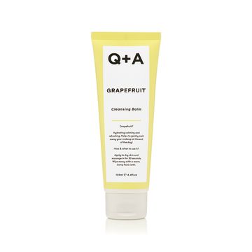 Очищающий бальзам для лица Q+A, с экстрактом грейпфрута, Grapefruit Cleansing Balm, 125мл