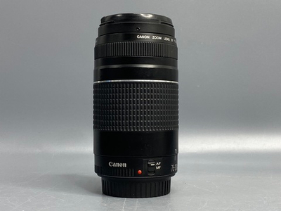 Canon EF 75-300mm f/4-5.6 III царапки на передней линзе