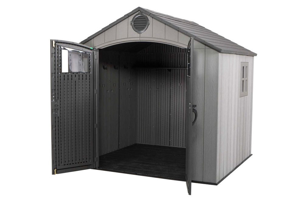 Пластиковый сарай LifeTime WoodLook 8x7,5