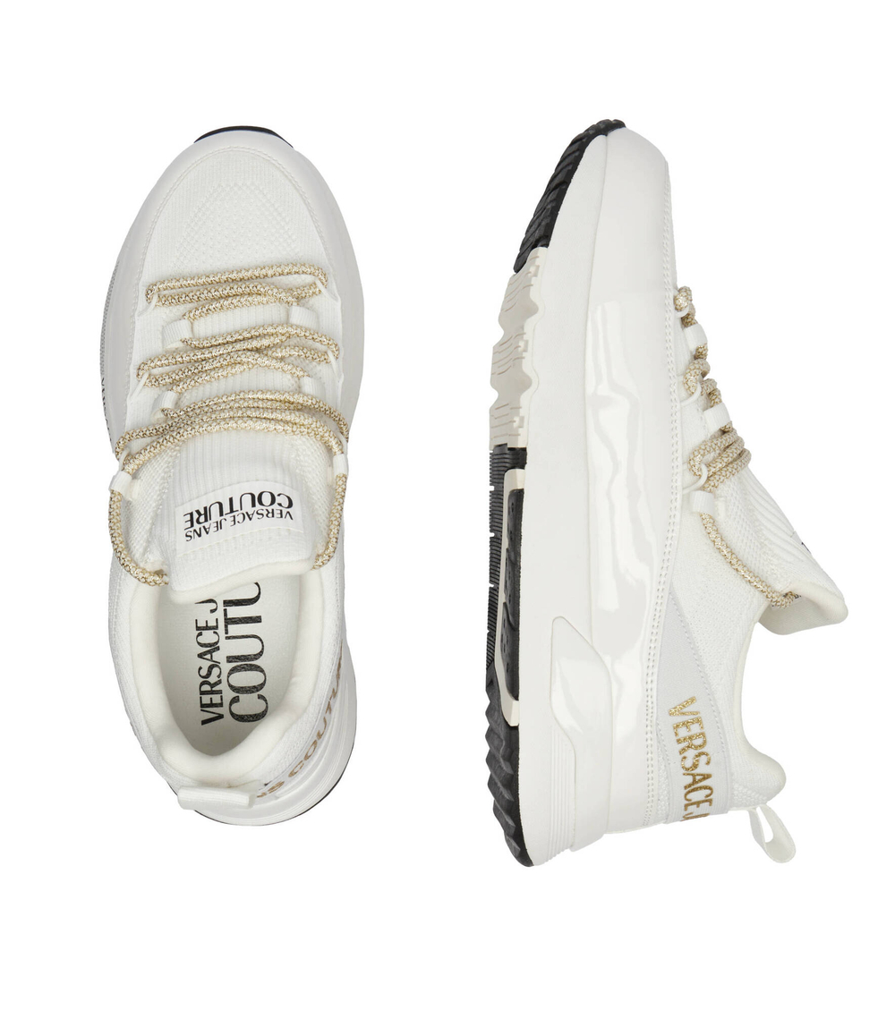 Кроссовки SHOES Versace Jeans Couture - кремовый(77VA3SABZS905)