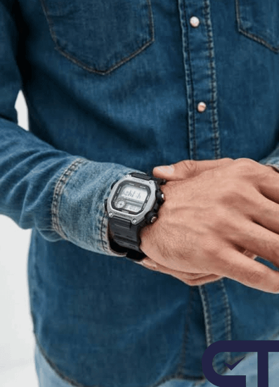 Casio DW-291H-1A — мужские спортивные часы с водонепроницаемостью 20 Бар