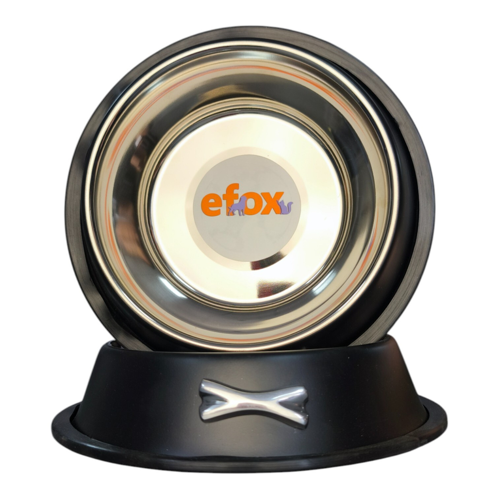 Миска "efox" для питомцев из нержавеющей стали, форма конус