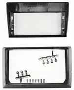 Магнитола для Volkswagen Polo 5 2009-2020 (рамка черная матовая) - Teyes LUX ONE ROUND монитор 12.3" 2K QLED на Android 10, Быстрая, CarPlay, 4G SIM-слот