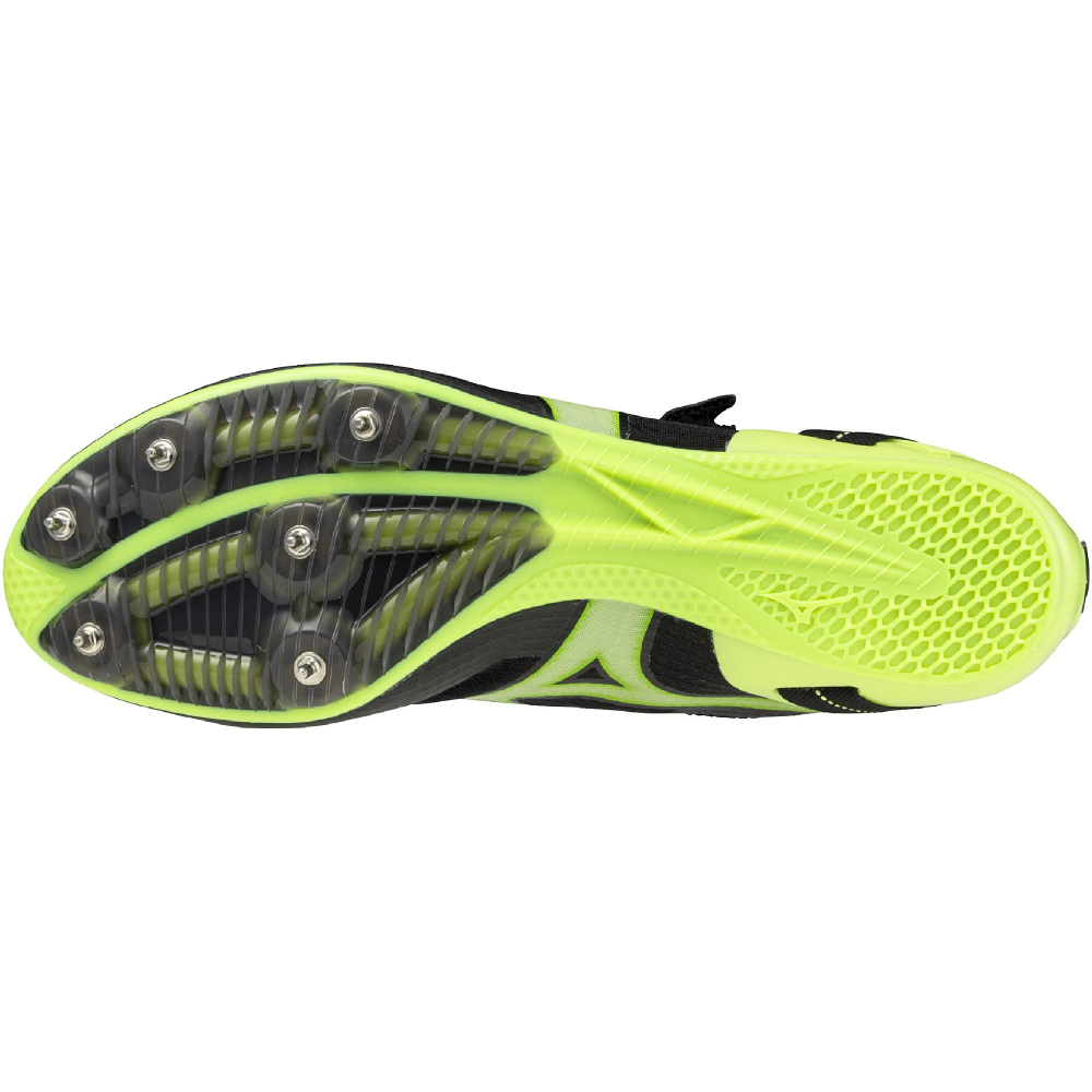 Mizuno Low top Running Shoes Unisex Black Green