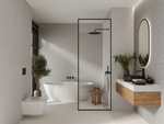 Цемент беж верх 01 / Cement beige wall 01 300х600 (1-й сорт)