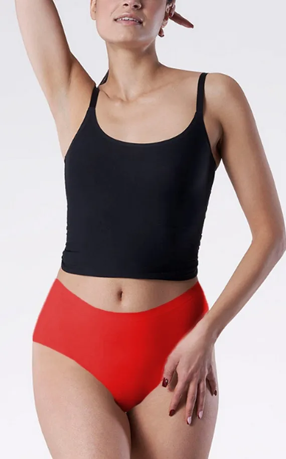 SIMPLE BRASIL MAXI RED Трусы бразильяно