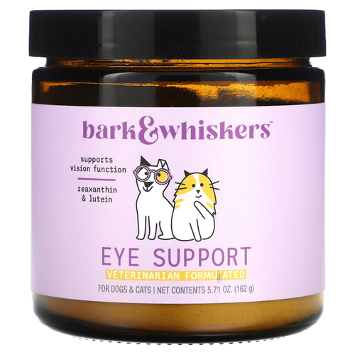 Dr. Mercola, Bark & Whiskers™, добавка для поддержки глаз, для собак и кошек, 162 г (5,71 унции)