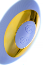 Многофункциональный вибратор L'Eroina Crasatell сиреневый 9,5 см