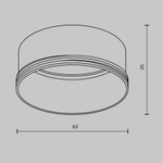 Комплектующие для светильника Technical RingL-20-W