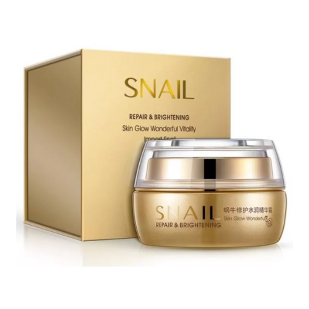 Увлажняющий крем для лица с муцином улитки BioAqua Snail, 50 мл.