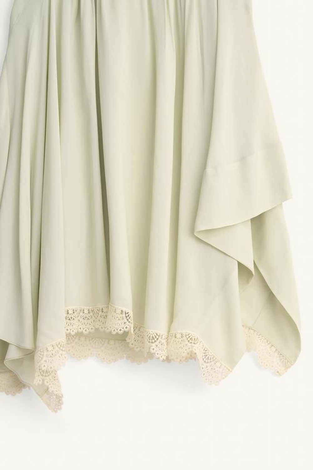 Юбка с кружевными оборками, ограниченная серия - ZARA