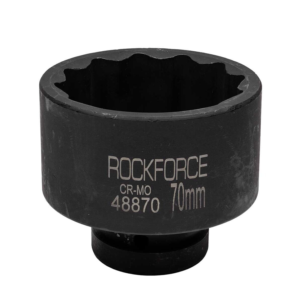 Головка ударная 1'', 70мм (12гр.) RockForce RF-48870