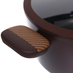 Кастрюля «BAROLY» CHOCOLATE 4.8л, индукция, стеклянная крышка