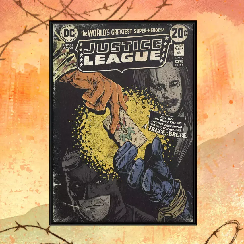 Постер "Snyder's Justice League #3: A Truce, Bruce"